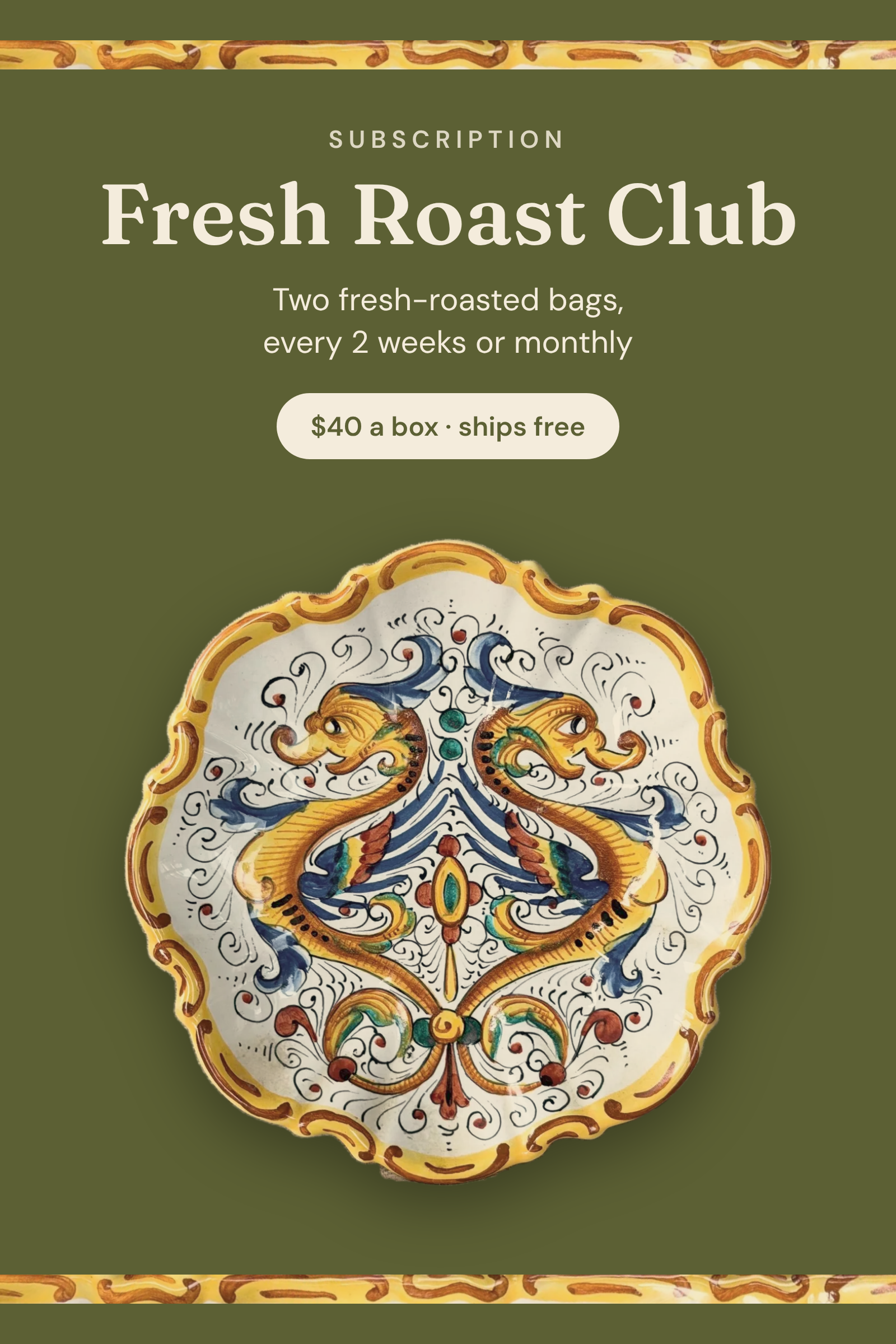 Fresh Roast Club Subscription